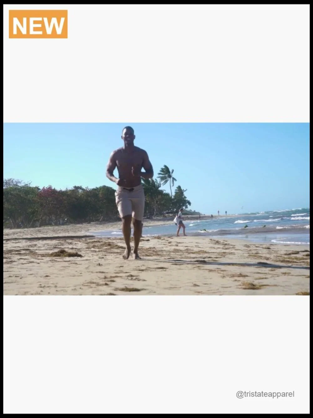 Men's Quick Dry Board Shorts with Zipper Pockets, No Mesh Liner